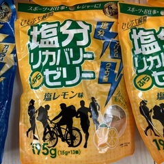 塩分ぷちゼリー　15g×13個　8袋の画像