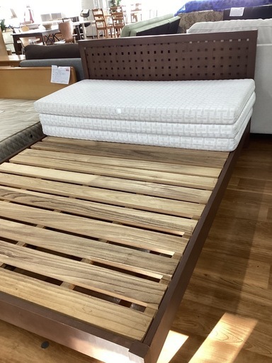 ダブルベッド【町田市再生家具】252494