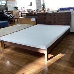 ダブルベッド【町田市再生家具】252494の画像