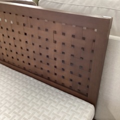 ダブルベッド【町田市再生家具】252494の画像