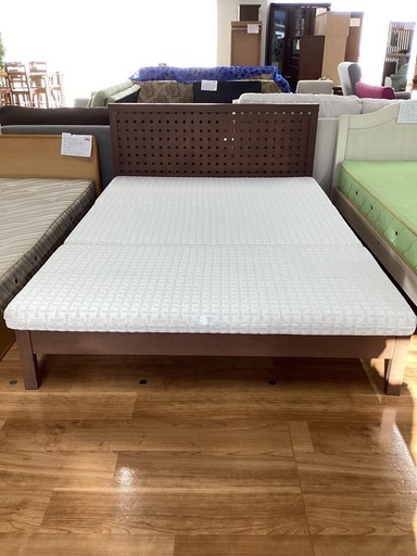 ダブルベッド【町田市再生家具】252494
