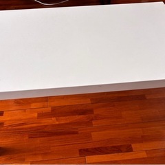 ニトリ ローテーブル白の画像