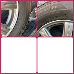 145/80R13アルミホイールセット！の画像