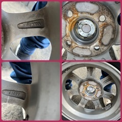 145/80R13アルミホイールセット！の画像