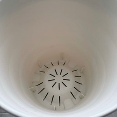 アップルウェアー クラフトポット 35型 プランター 鉢 大型　ホワイト 2個セットの画像