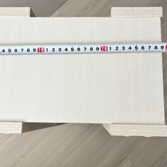 アイボリースリム収納棚の画像