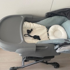 Combi（コンビ） ネムリラ AUTO SWING BEDi LONG スリープシェル（電動スウィング ベビーベッド＆チェア） の画像