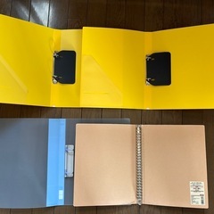 ファイル　バインダー　4冊セットの画像