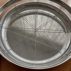 浅ザル&トレーセット31cmの画像