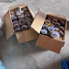 ガムテープやセロテープ大量の画像