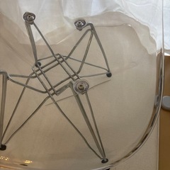 【２脚セット】イームズリプロダクトチェア クリア　の画像