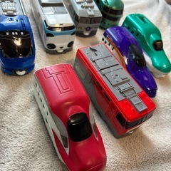 ハッピーセットプラレール王道いろいろの画像