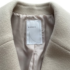 美品✨【NOBLE 】ノーブル ショールカラーコートの画像
