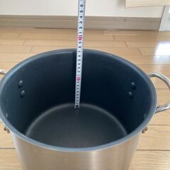 大容量6L対応鍋（フタ付き）2個セットの画像