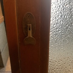 アンティーク　ヴィンテージ　ダイヤガラス戸　の画像