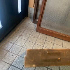 アンティーク　ヴィンテージ　ダイヤガラス戸　の画像