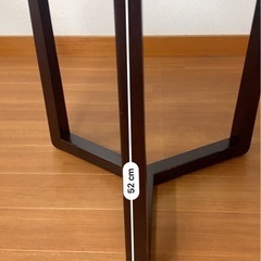 サイドテーブル（ウェンジ） TABLE机デスク AbitaStyle（アビタス タイル）の画像