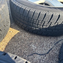 プリウス等 195/65R15スタッドレスタイヤ アルミ付き4本セット 冬用の画像