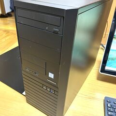 デスクトップパソコン　セット（i7-9700,メモリ16GB,SSD480GB）の画像