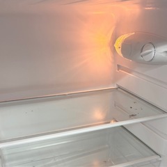 ニトリ NTR-106BK 2ドア冷蔵庫  106L ブラックの画像