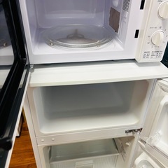 冷凍・冷蔵庫＆電子レンジセットの画像