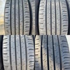 メルセデスベンツ Bクラス　W245 純正16インチホイール 4本 6J +46 5H 112 ４本➕ラバーチェーンセットの画像