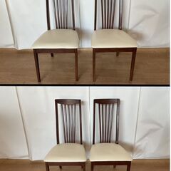 No.175　ダイニングテーブルセット　４人かけ（豊橋市収集業務課リユース家具）の画像