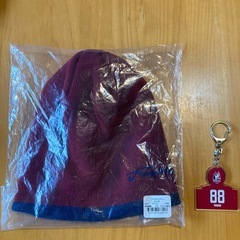 新品　ファジアーノ岡山ジュニアニット帽の画像