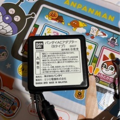 40、アンパンマン　知育パッド　アダプター付きの画像