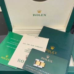 ROLEX サブマリーナデイト　コンビ SS  ランダムシリアル　ブルー文字盤（通称青サブ」の画像