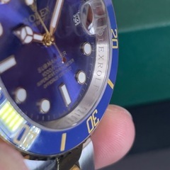 ROLEX サブマリーナデイト　コンビ SS  ランダムシリアル　ブルー文字盤（通称青サブ」の画像