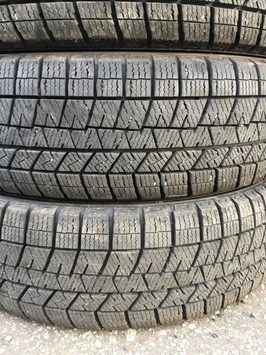 バリ溝 155/65R14 ダンロップ スタッドレスタイヤ 4本セット