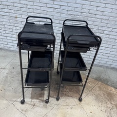 ４段　ラック　2個セット　美容室で使用の画像