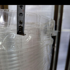 T-DLV麺20中皿内嵌合高蓋穴有蓋のみ300枚の画像