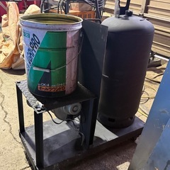 即納！廃油ストーブ！高火力！自社制作品の画像