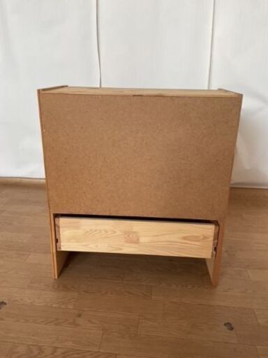 【1500円値下げ中】レア IKEA ラスト　木製 3段チェスト　天然木　廃盤品 IKEA チェストRAST ラスト 3台