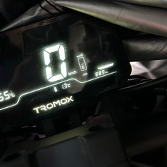 原付電動バイク xeam tromox mino ブライトパープルの画像