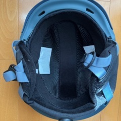 スキー用ヘルメット、サイズ: L、カラー: マッドブルー/マッドグリーンの画像