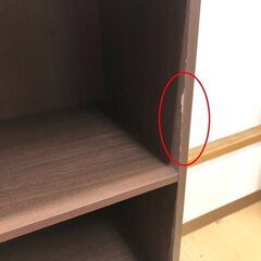 stp-3592　カラーボックス①　3段　幅42cm　こげ茶　棚板固定　収納家具　オープン　収納棚　本棚　収納　小物収納　ラック　カラボ　ダークブラウン　収納ボックスの画像