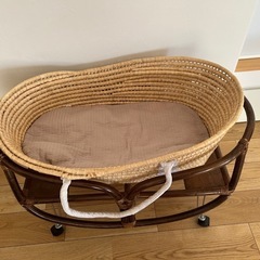 移動式　ベビーベッド　クーファンの画像