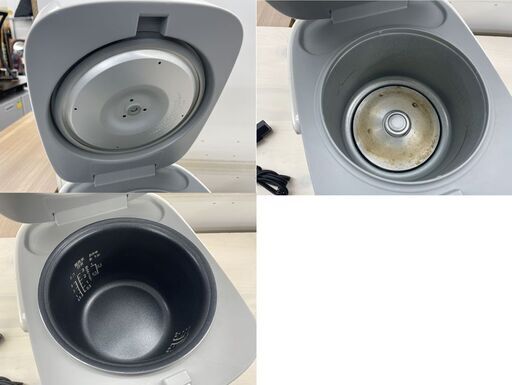3合炊き マイコン炊飯器 YJB-300 ヤマゼン 2023年製 説明書付き ホワイト マイコンジャー 炊飯ジャー 札幌市手稲区