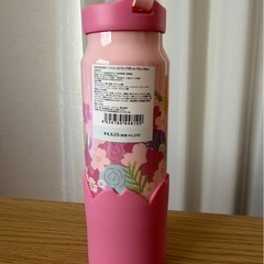 STARBUCKS SAKURA2021 シリコンストラップボトル355mlの画像