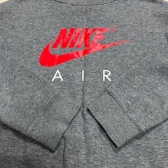 NIKEトレーナーsizeM AIRロゴプリントの画像
