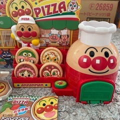 【美品】バイクでおとどけ！ アンパンマン　宅配ピザやさんの画像