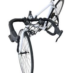 ALTAGE ロードバイク 700C 700×25C ホワイト フレーム約510mm 中古 アルテージの画像