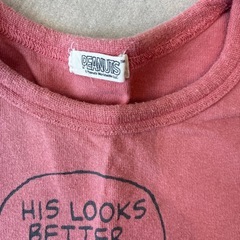 可愛いスヌーピーのTシャツの画像