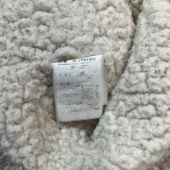 耳付きボアジャンパー130cmの画像