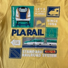 プラレール　Tシャツの画像