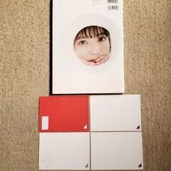 元乃木坂46 齋藤飛鳥1st写真集とシングル購入特典ポストカード4枚の画像