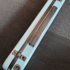 C.C.シャイニーケースII ( シー・シー・シャイニーケースII )　フルートケース　パステルブルー　￥1.8万　FLUTE　BLUEの画像